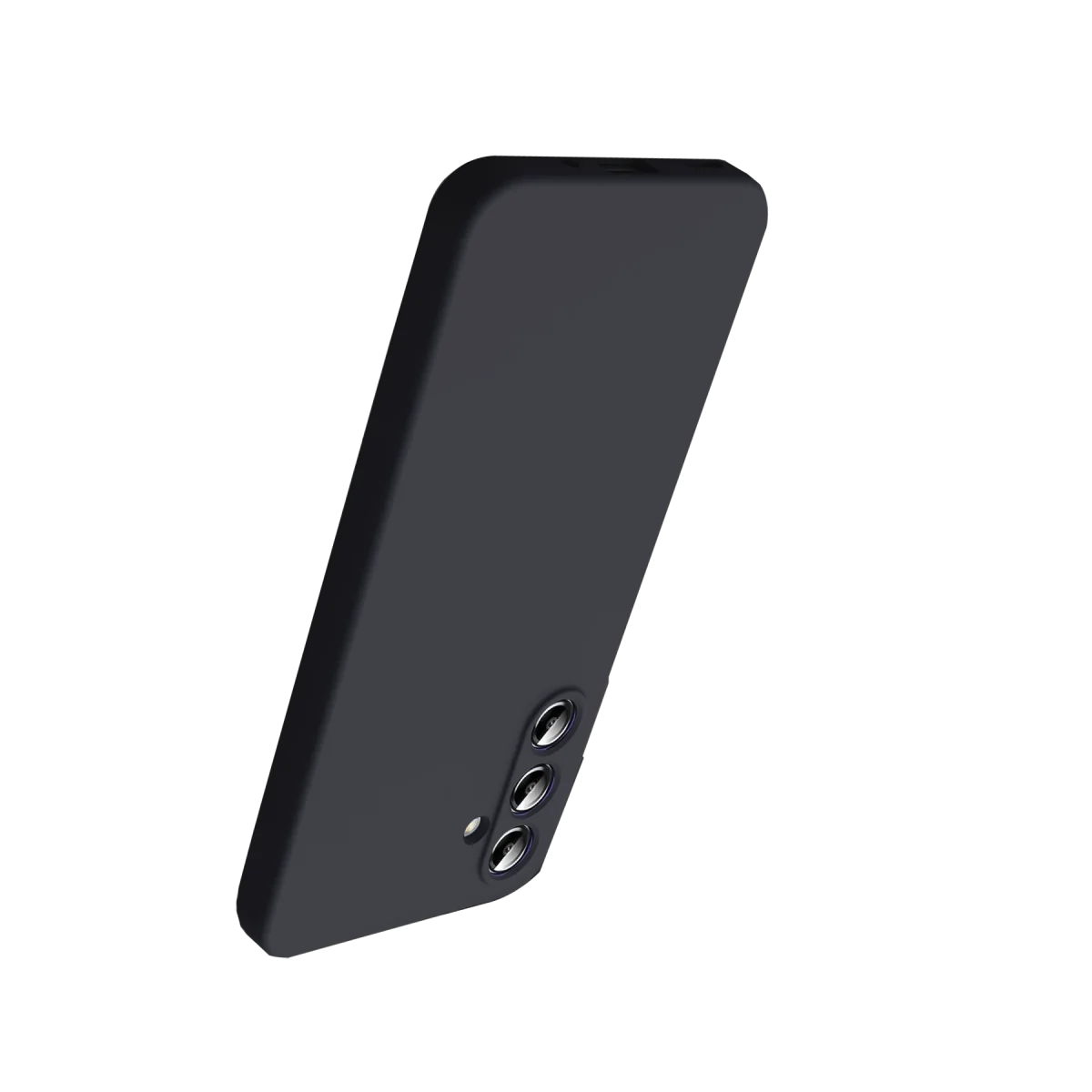 Samsung Galaxy S26 FE Nano içi Kadife Silikon - Siyah görsel 3