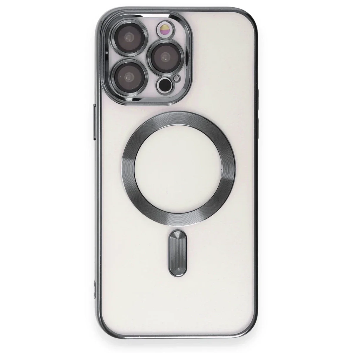 Apple iPhone 15 Pro Kılıf Kross Magneticsafe Kapak - Titan Gri
