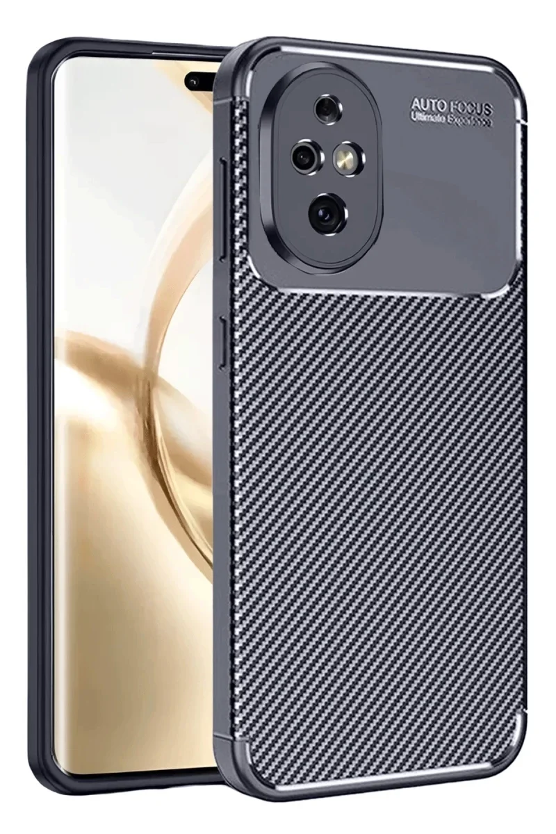 Honor 200 Kılıf Auto Focus Karbon Kapak - Lacivert