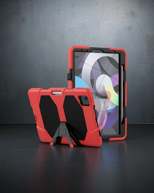 Apple İpad Pro 11 (2020) Kılıf Griffin Tablet Kapak - Kırmızı