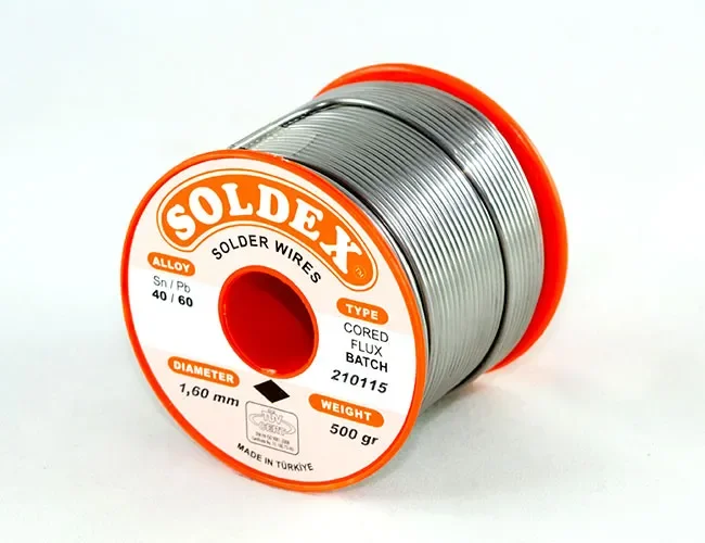 40-60 Lehim Teli 500 Gr 1.2 mm - Sn:40 / Pb:60 görsel 2