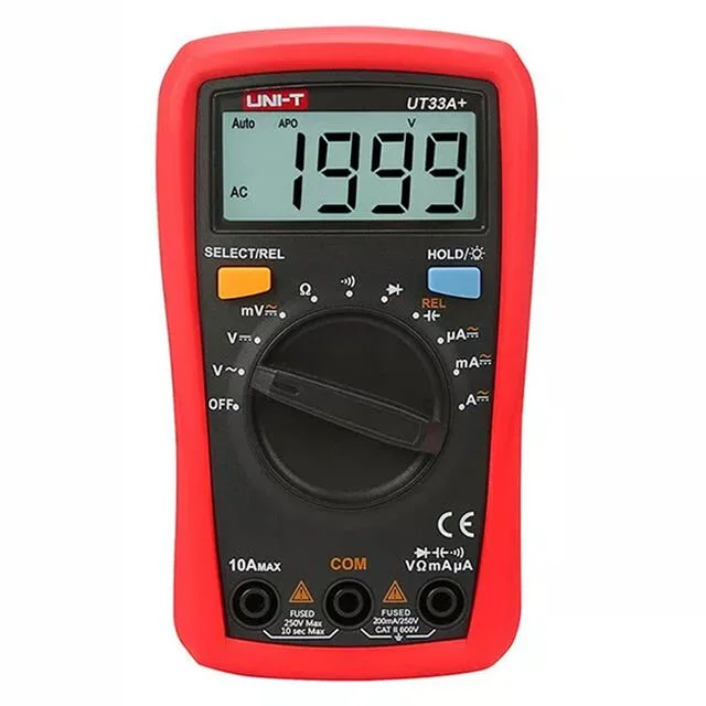 Unit UT 33A+ 600V Dijital Multimetre Ölçü Aleti