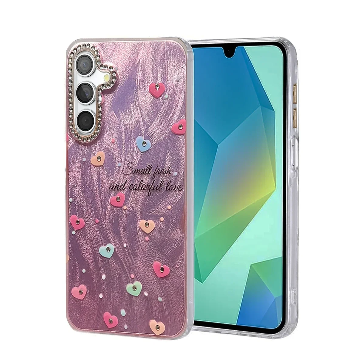Samsung Galaxy A15 4G Kılıf Blade Aynalı Desenli Kapak - Desen 8