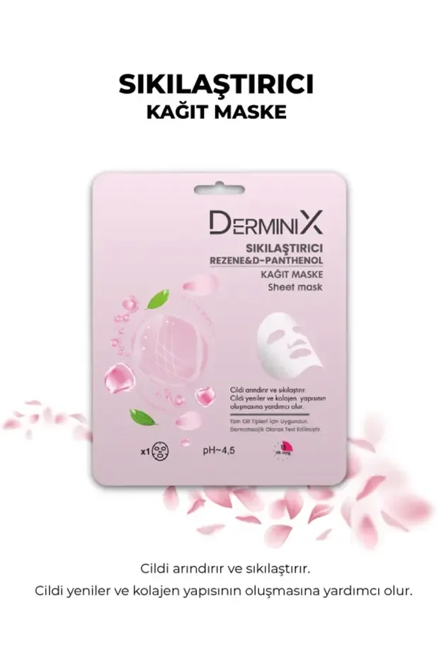 Yüz Bakım Kağıt Maske - Rezene + D-Panthenol
