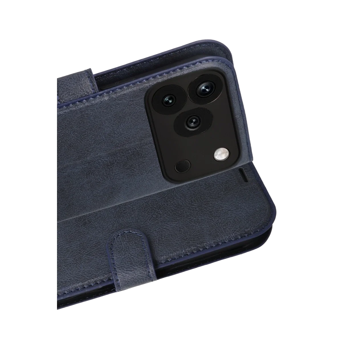 Huawei Honor 600 Pro Trend S Plus Kapaklı Kılıf - Lacivert görsel 2