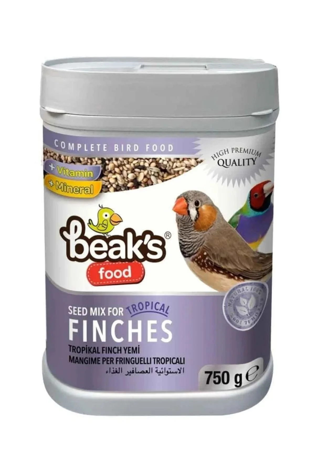 Tropikal Golden Finch Ye 750 Gr