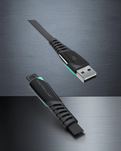 Dc16 Micro Usb Kablo 1m 2.4a - Siyah