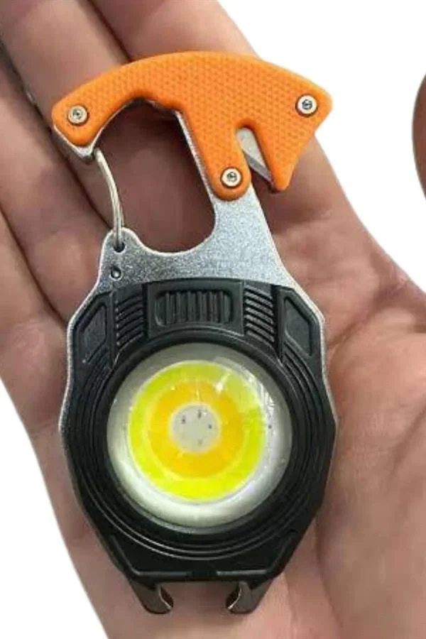 El Feneri LED Anahtarlık Çok Fonksiyonlu ni Çakmak Özellikli görsel 3
