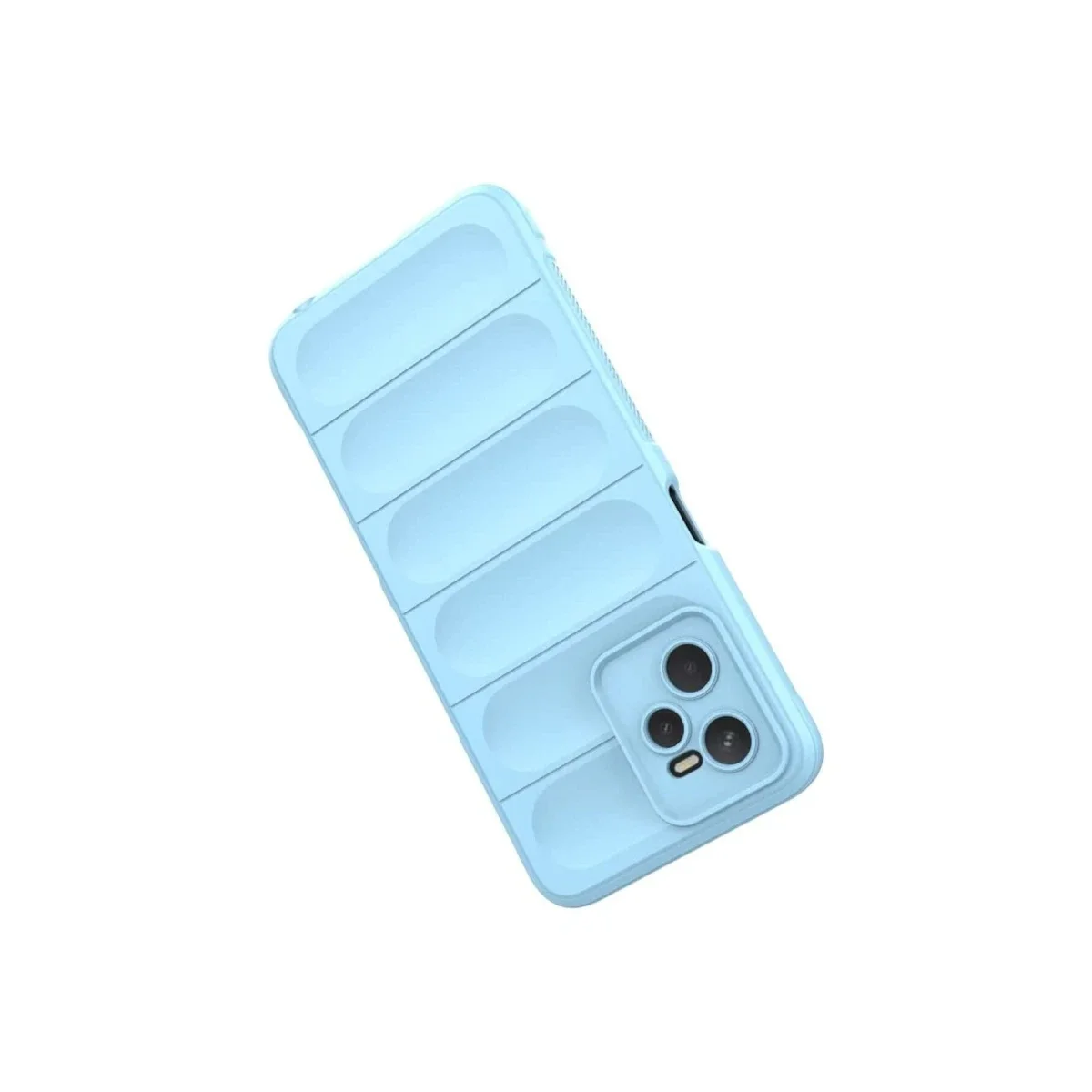 Realme C35 Kılıf Optimum Silikon - Sky Blue görsel 5