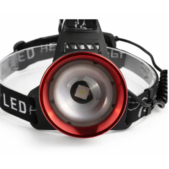 BD-10 1W TG + SMD LED Alüminyum Alaşımlı Zoomlu Type-C Şarjlı Kafa Feneri görsel 3