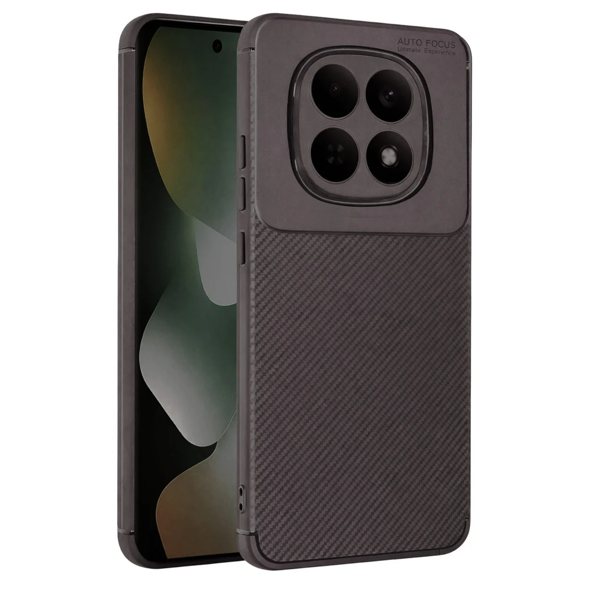 Xiao Red Note 15 Pro 5g Auto Focus Karbon Kapak - Gri