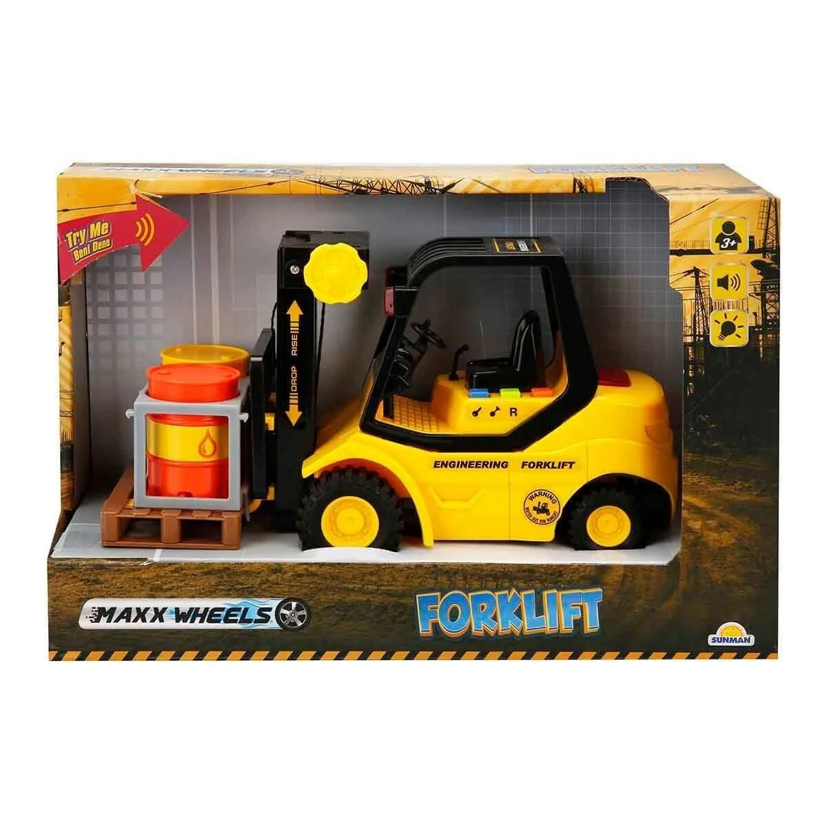 3151 SUN-YFN-MXX-1 16 Forklıft Ses Işık 24CM Fr 2A