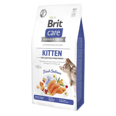 Gentle Digestion & Strong Immunity Somonlu Tahılsız Yavru Kedi Maması 7 Kg