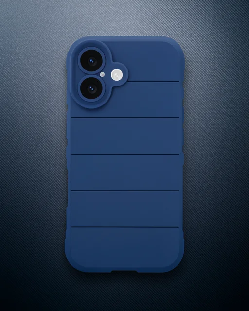 Apple İphone 16 Plus Kılıf Optimum Silikon - Lacivert