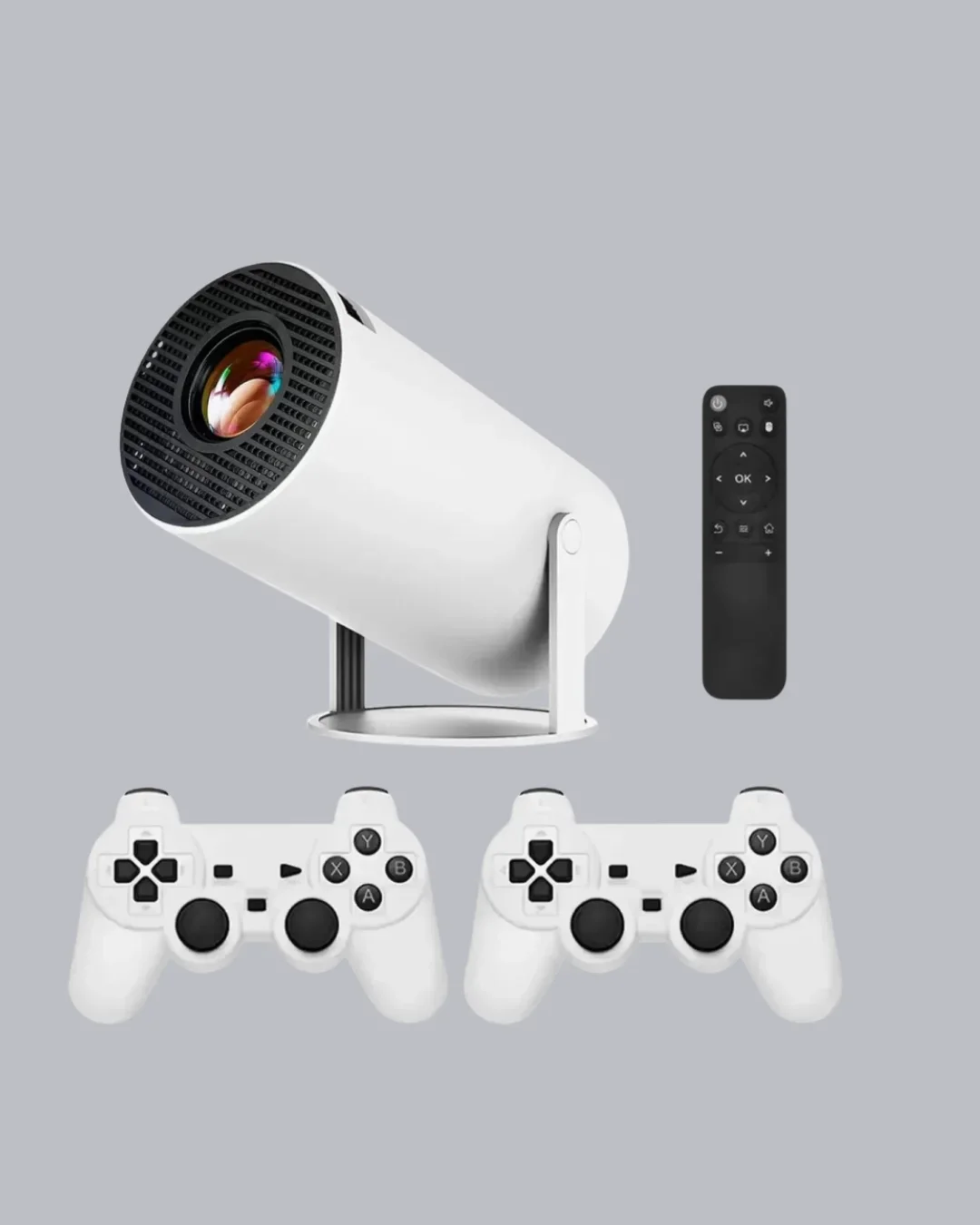 Wi-Fi 6 ve Bluetooth 5.0 Destekli 4K Akıllı Projeksiyon Cihazı Yeni Nesil görsel 3