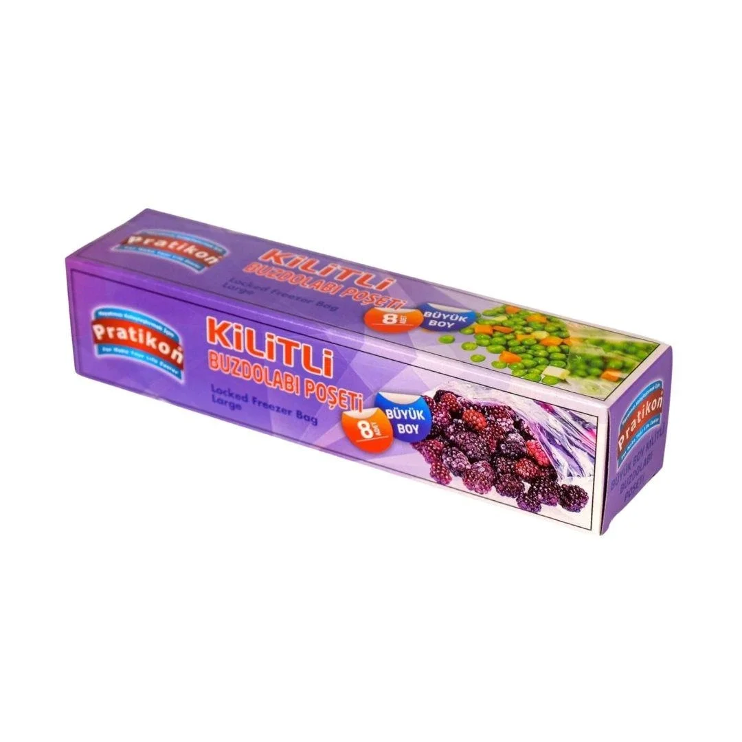 Büyük Kilitli Buzdolabı Poşeti