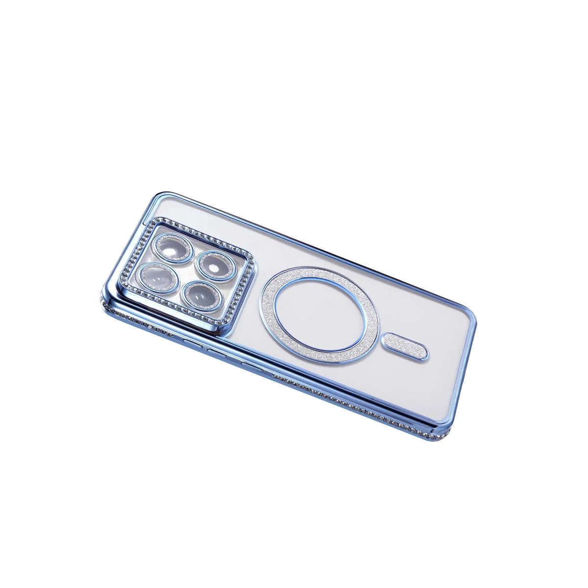 Xiao 14t Pro Joke Simli Magneticsafe Kılıf - Mavi görsel 4