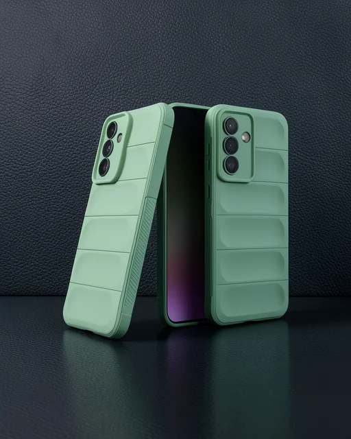 Samsung Galaxy A26 Kılıf Optimum Silikon - Koyu Yeşil