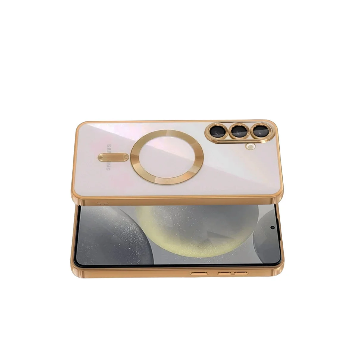 Samsung Galaxy A37 5g Kross Magneticsafe Kapak - Çöl Titanyum görsel 3