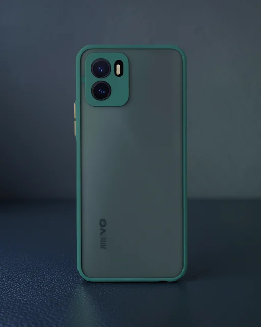 Vivo Y15s Kılıf Montreal Silikon Kapak - Yeşil