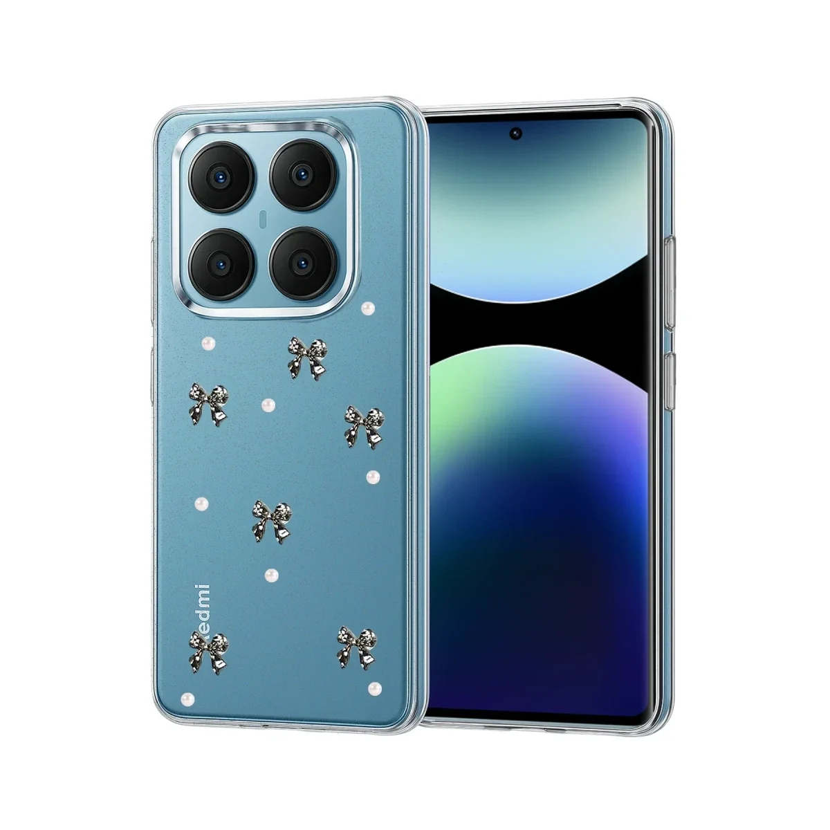 Xiaomi Redmi Note 14 Pro 4G Fiyonk Desenli Kapak - Desen 8
