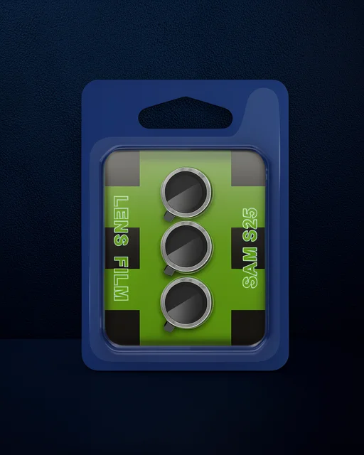 Samsung Galaxy S25 Plus Raze Metal Kamera Lens - Lacivert-mavi