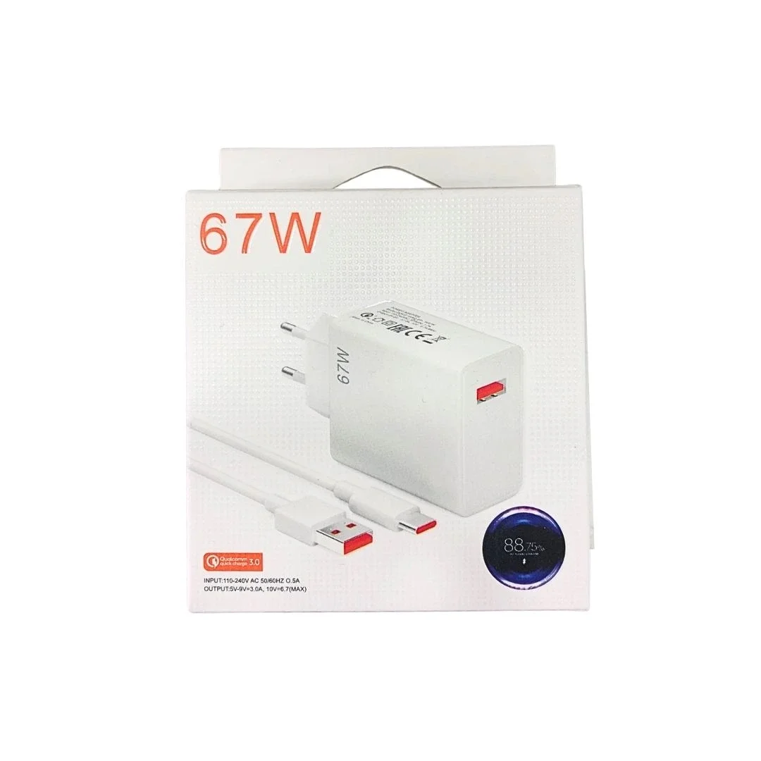67 W Şarj Başlığı ve Kablo görsel 2