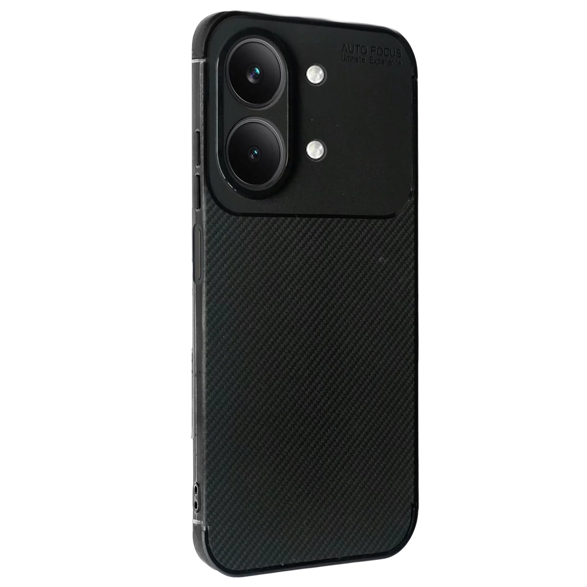Vivo Y05 Auto Focus Karbon Kapak - Siyah
