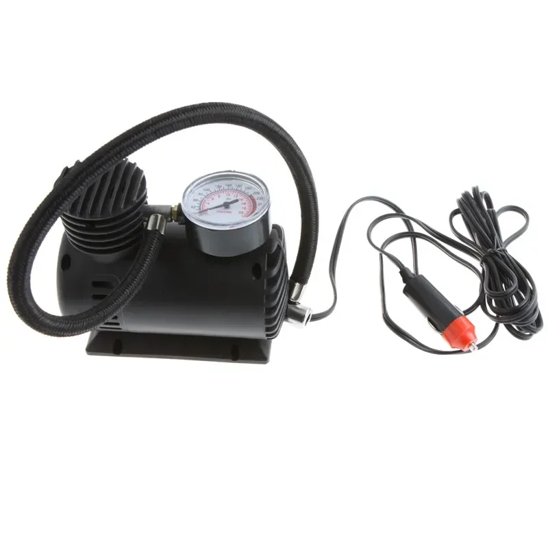 Oto Araç Mini Kompresör Hava Kompresörü 12 V 250 Psı Araba Hava Pompası Lastik Şişirici Taşınabilir görsel 2