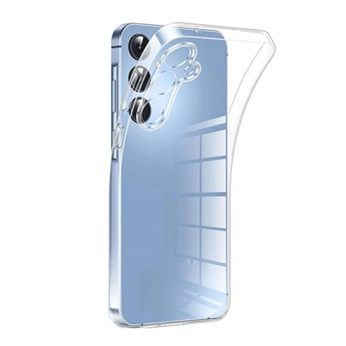 Samsung Galaxy A56 Kılıf Lüx Şeffaf Silikon