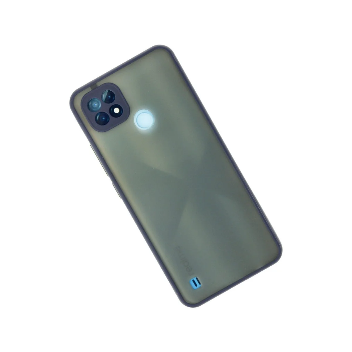 Realme C21 Kılıf Montreal Silikon Kapak - Lacivert görsel 2