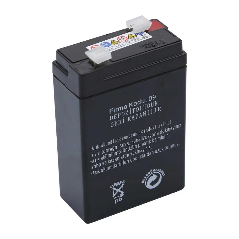 AX6-2.8 6V 2.8Ah Akü görsel 3
