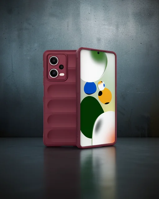 Xiaomi Poco X5 5g Kılıf Optimum Silikon - Bordo