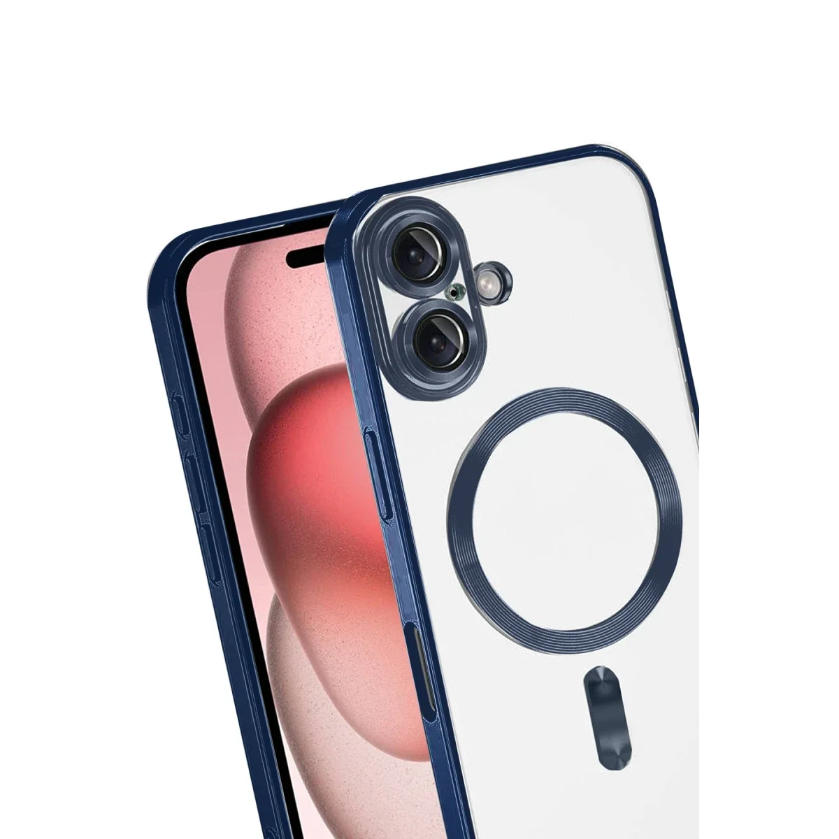 Apple iPhone 17 Kross Magneticsafe Kapak - Lacivert görsel 3