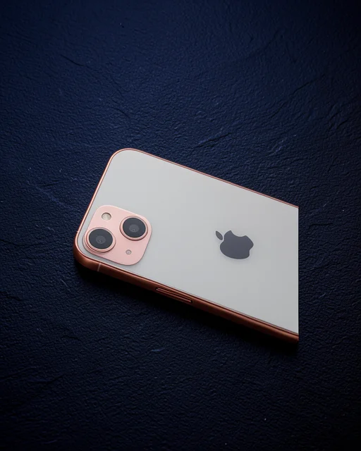 Apple İphone 13 Rainbow Kamera Lens Koruma Cam - Rose Gold