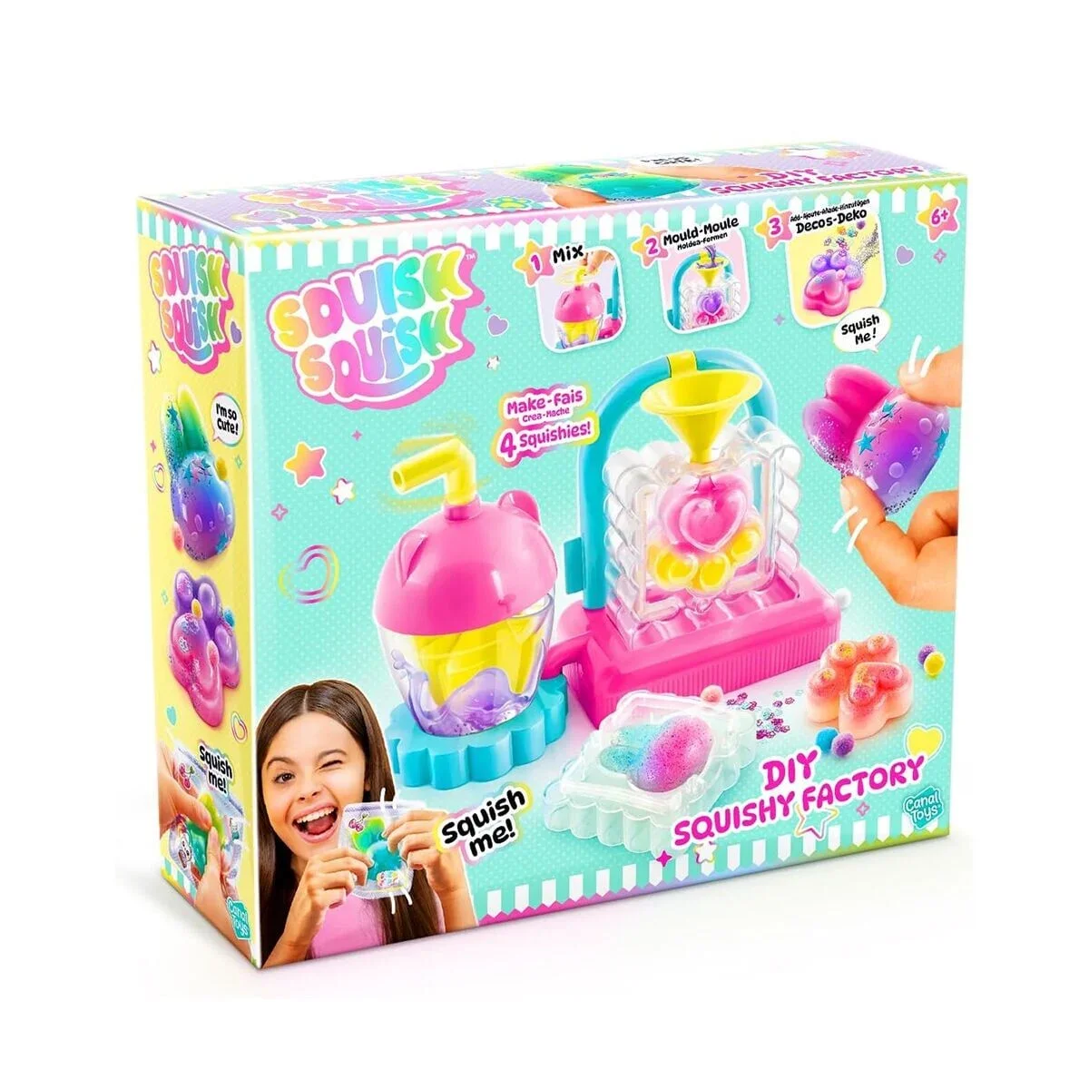 S00024500 Sun Cnl Hobi Set Squıshy Factory Dıy görsel 6