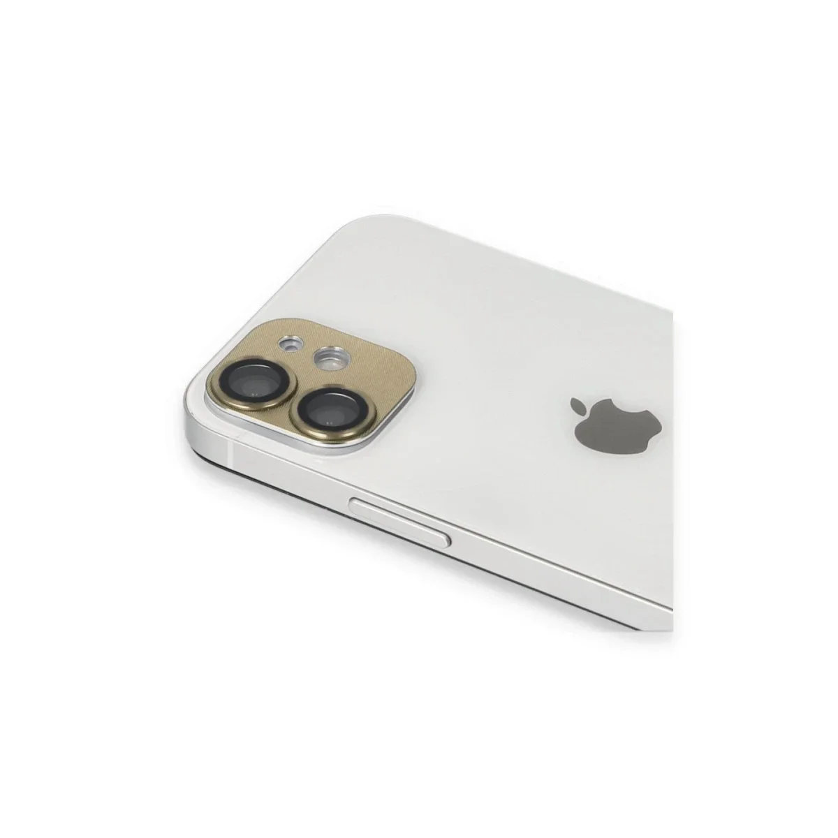 Apple iPhone 11 Pers Alüminyum Kamera Lens - Gold görsel 3