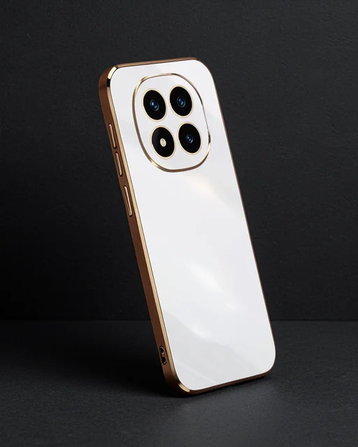 Xiaomi Redmi Note 14 Pro Plus Kılıf Volet Silikon - Beyaz