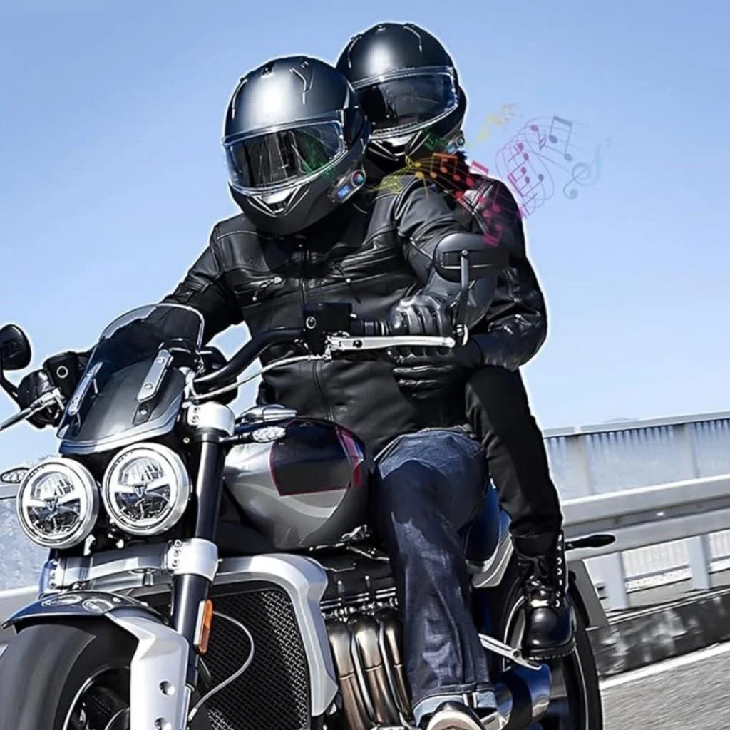 Y20 Motorsikletler İçin Kablosuz Bluetooth Kulaklıklı – Suya Dayanıklı, Uzun Ömürlü Batarya, Gürültü Engelleme Özellikli Kask Kulaklığı görsel 4