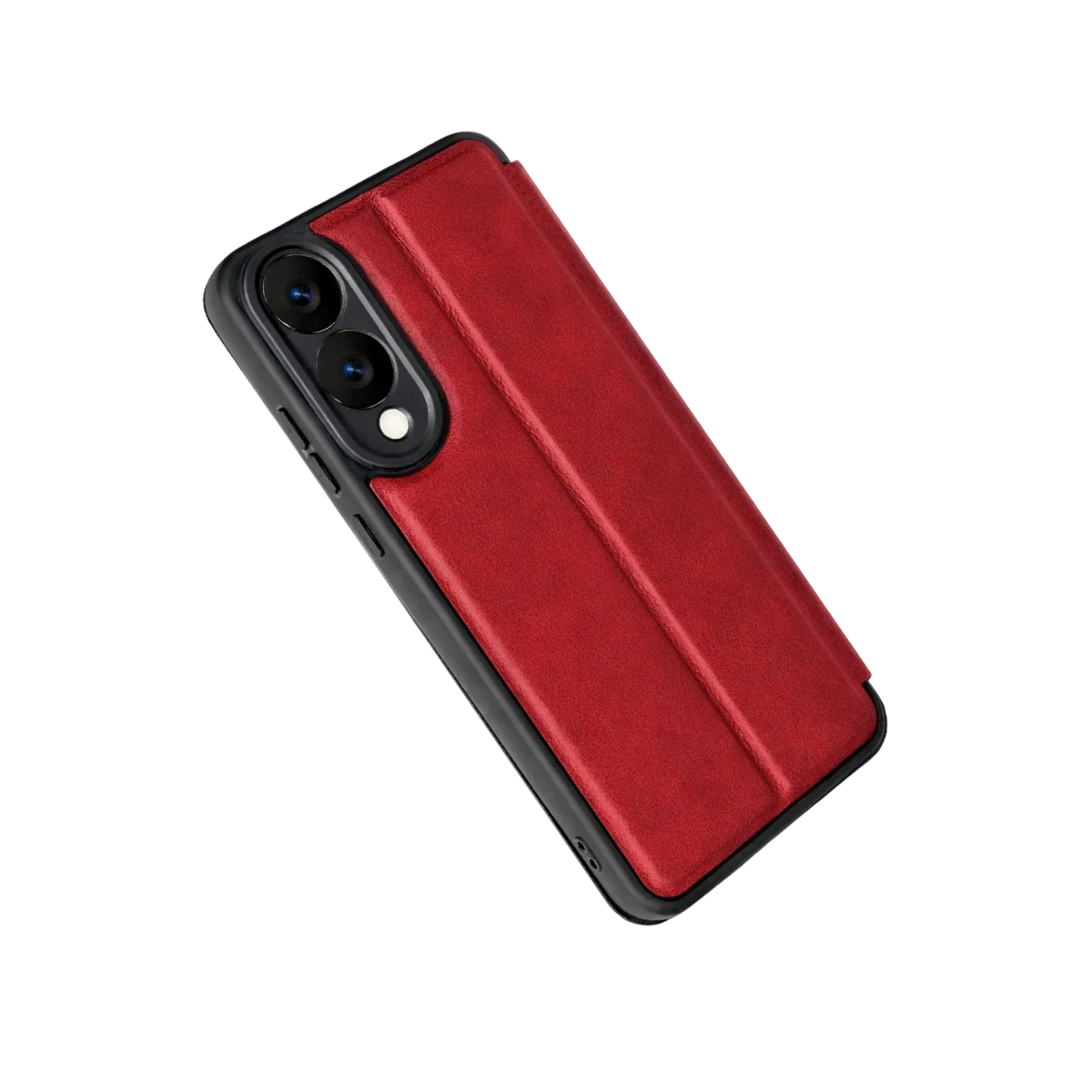 Samsung Galaxy S25 Edge Flip Cover - Kırmızı görsel 2