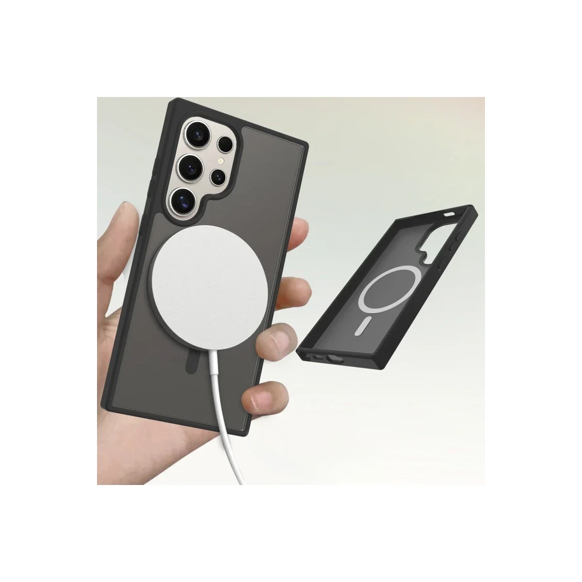 Joko Samsung Galaxy S24 Ultra Jota Magsafe Kapak - Lacivert görsel 3