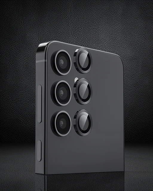 Samsung Galaxy S25 Raze Metal Kamera Lens - Siyah