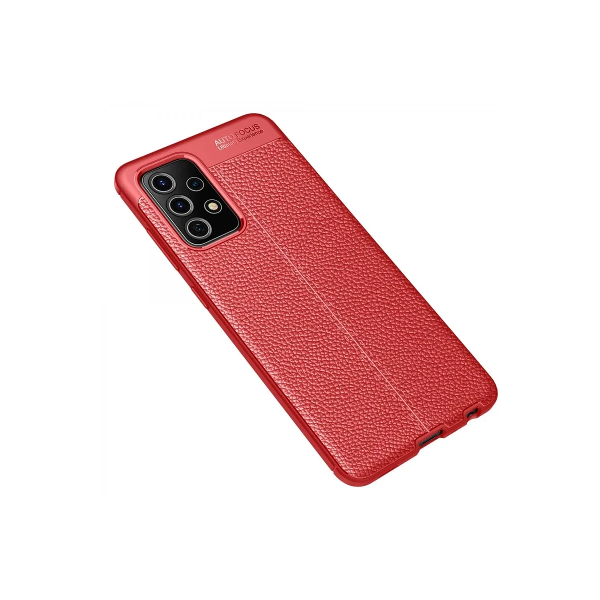 Samsung Galaxy A52 Kılıf Auto Focus Kapak - Kırmızı görsel 2