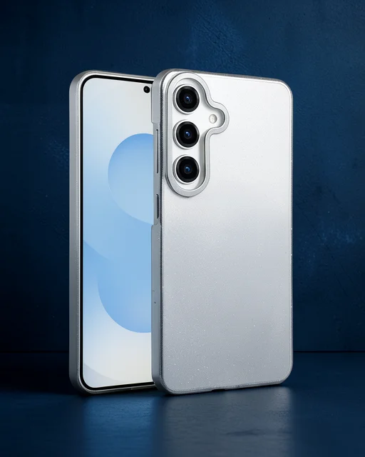 Samsung Galaxy A35 5g Glossy Kapak - Çöl Titanyum