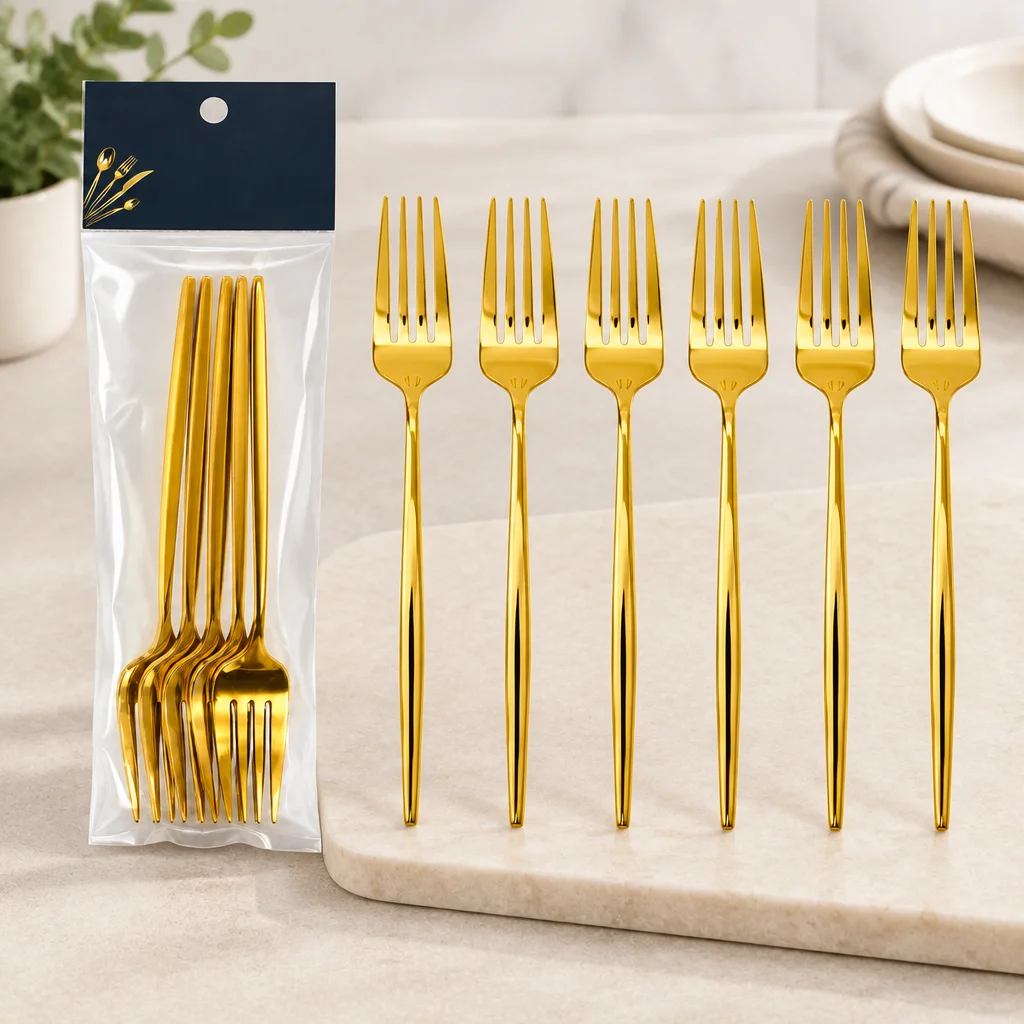Gold Yemek Çatalı