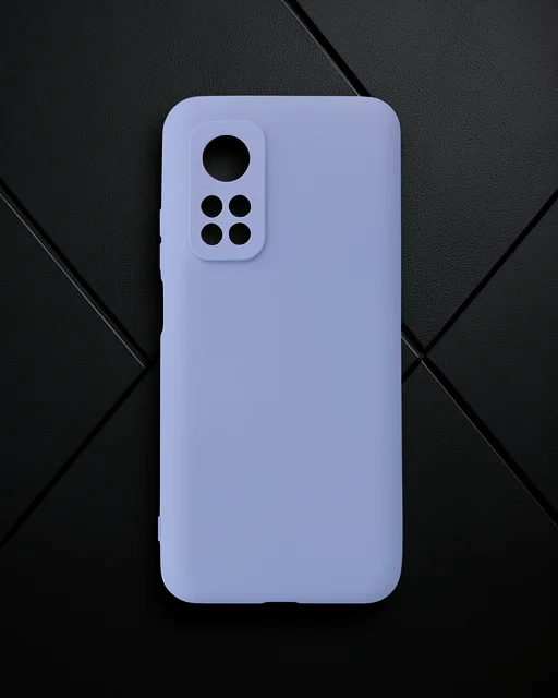 Xiaomi Mi 10t Kılıf Nano İçi Kadife Silikon - Lila