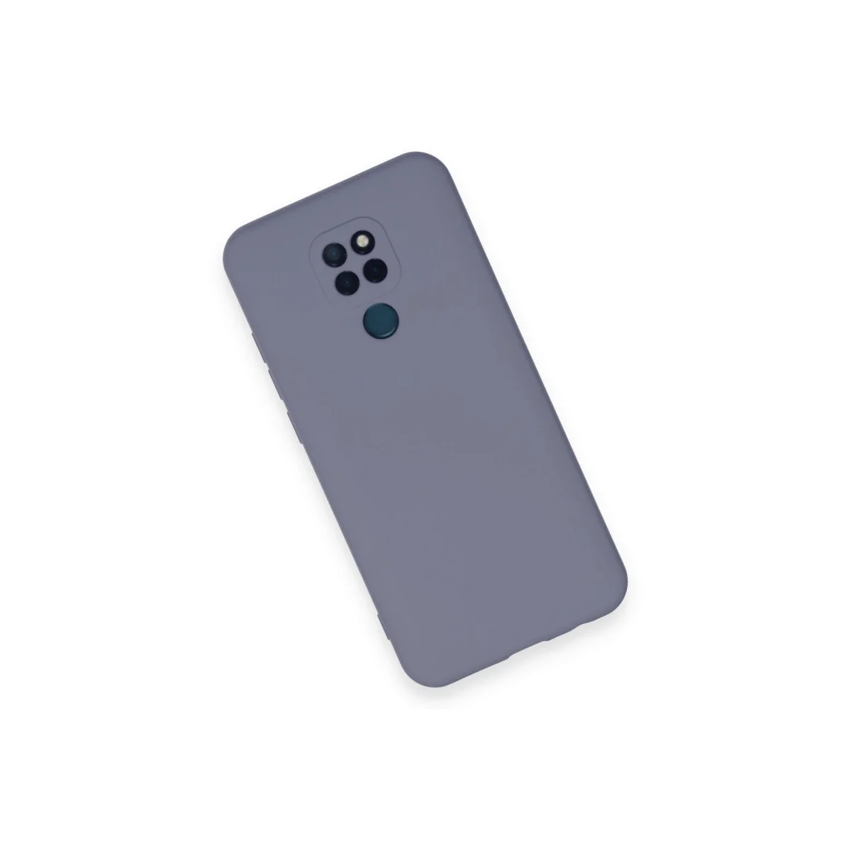 General Mobile Gm 20 Kılıf Nano İçi Kadife Silikon - Gri görsel 3