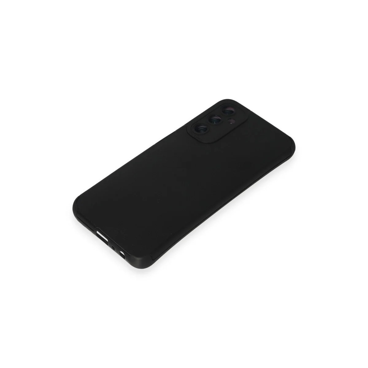 Samsung Galaxy A05s Kılıf Loop Deri Silikon - Siyah görsel 4