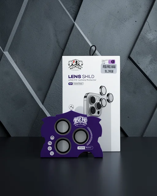 Apple İphone 16 Pro Max Bilvis Titan Kamera Lens - Titan Gri