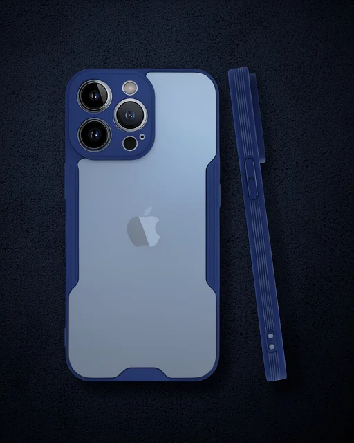 Apple İphone 14 Pro Kılıf Platin Silikon - Lacivert